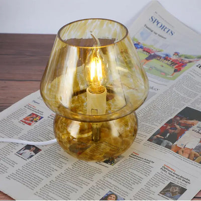Glass Translucent Bedside Lamp - Home fix